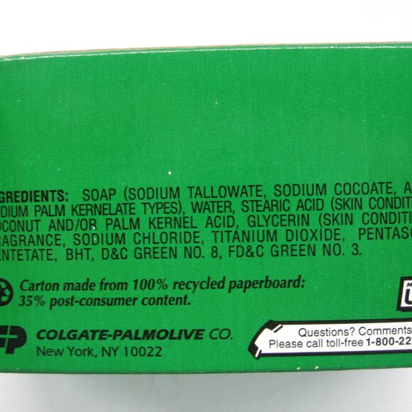 Vintage Irish Spring Original Scent Soap 5 oz 1 bar & Aloe in Box Made In USA - Picture 7 of 9